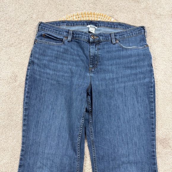 Duluth Trading Co Women's DuluthFlex Daily Denim Bootcut Jeans Mid Rise 16X33 - Picture 4 of 16